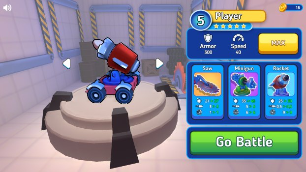 Chơi game Đấu trường máy móc - GameVui.vn