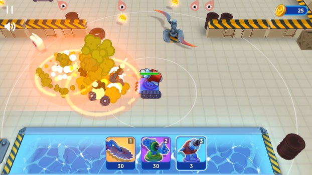 Sử dụng hợp lý các vũ khí để giành lợi thế.