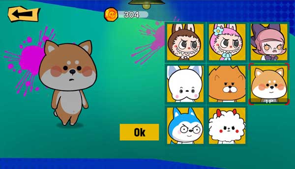 Chọn nhân vật theo sở thích