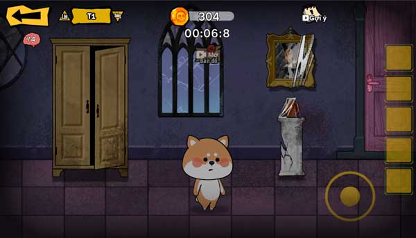 Di chuyển nhân vật trong khuôn viên