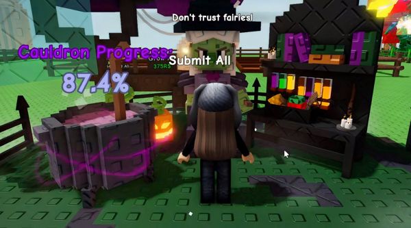 Cách chơi sự kiện Halloween trong Grow a Garden