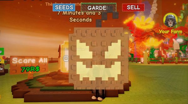 Đèn lồng bí ngô trong Grow a Garden có tác dụng gì?