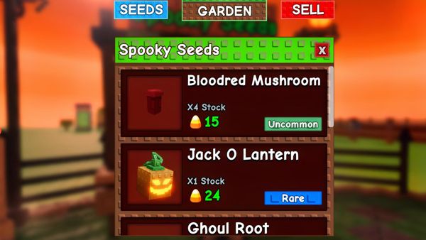 Spooky Seeds Shop