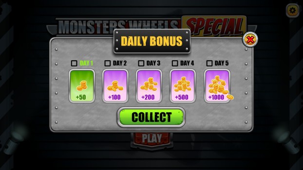 Phần thưởng hằng ngày.