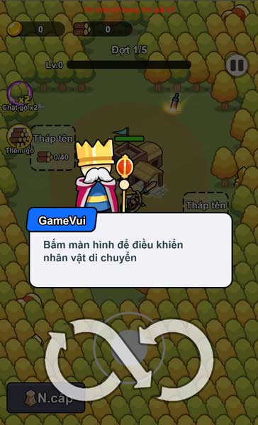 Hướng dẫn điều khiển nhân vật di chuyển