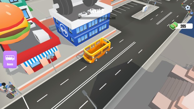 Chơi game Xe bus thành phố - GameVui.vn