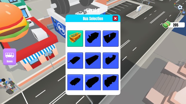 Mở khoá các xe bus.