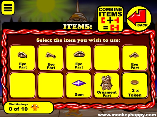 Tìm kiếm vật phẩm và sử dụng.