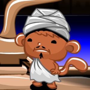 Chú khỉ buồn: Thần đèn