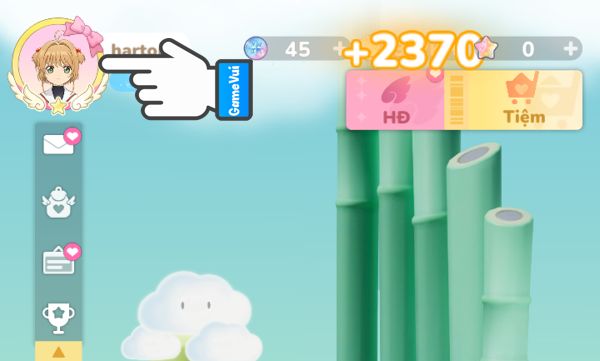 Chạm vào ảnh đại diện