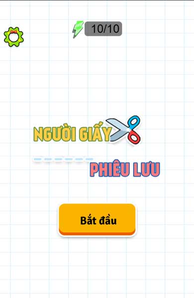 Chơi game Người giấy phiêu lưu - GameVui