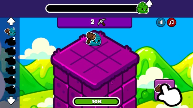 Chơi game Slime khai thác - GameVui.vn