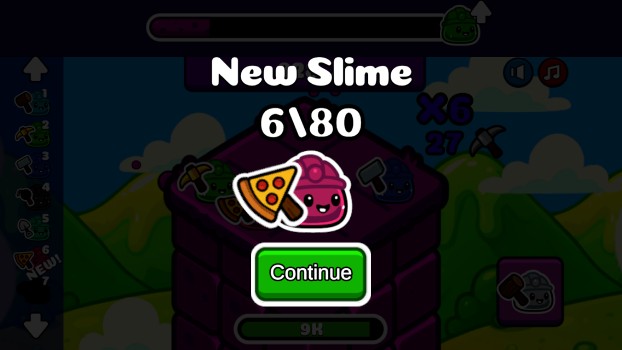 Nhiều slime mới chờ bạn khám phá.