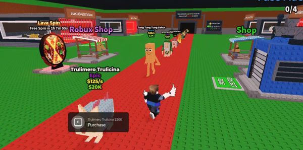 Tất cả Brainrot Gods trong Steal a Brainrot