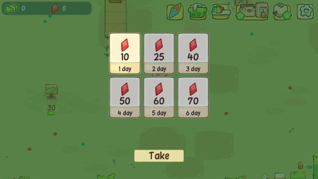 Phần thưởng hằng ngày.