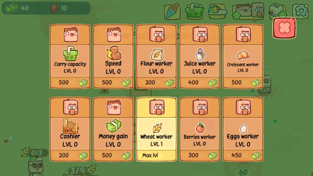 Thuê nhân viên cho khu chợ.