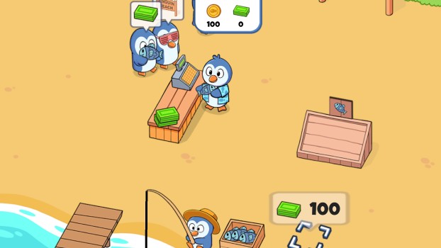 Phục vụ các vị khách.