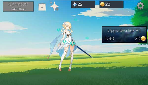 Chơi game Mở khóa nhân vật Anime 2 -GameVui