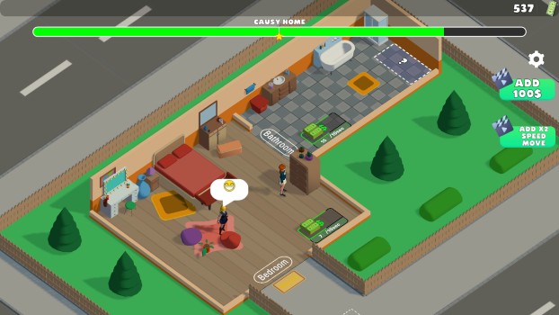 Khám phá các ngôi nhà sau khi trang trí.