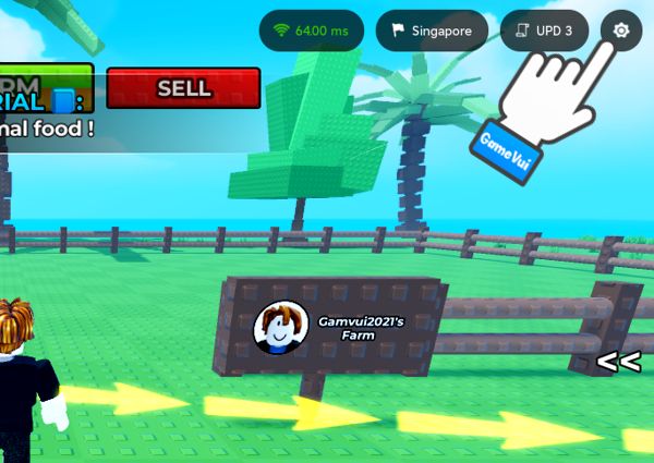 Nhấn biểu tượng bánh răng cưa