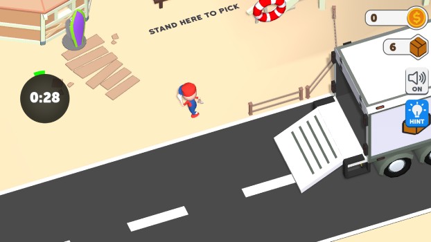 Chơi game Nhân viên vận chuyển - GameVui.vn