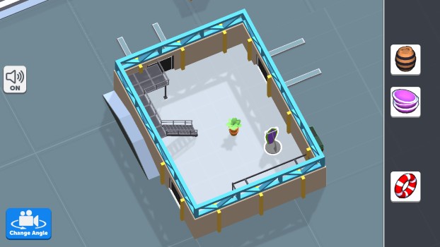 Sắp xếp vị trí các vật trang phí trong ngôi nhà.