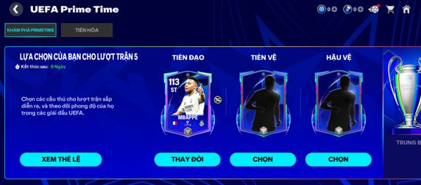 Chọn cầu thủ định mệnh