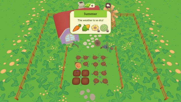 Trồng các cây theo mùa vụ.