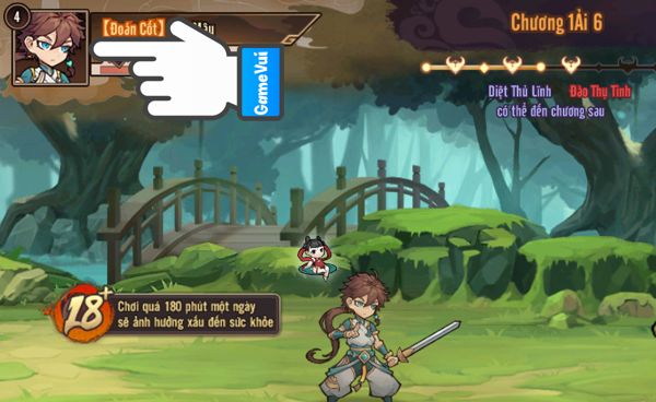 Chạm vào ảnh đại diện