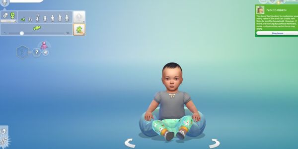 Các tùy chọn tùy chỉnh khi hồi sinh