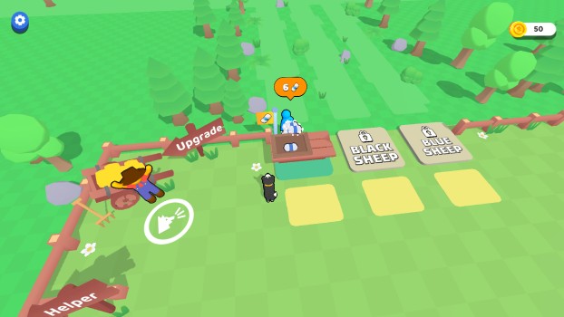 Phục vụ các khách hàng mua bông, len.