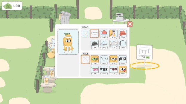 Mở khoá các trang phục.