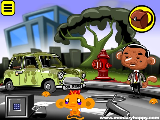 Chơi game Chú khỉ buồn: Mr. Bean - GameVui.vn