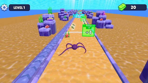 Chơi game Bạch tuộc tiến hoá - GameVui.vn