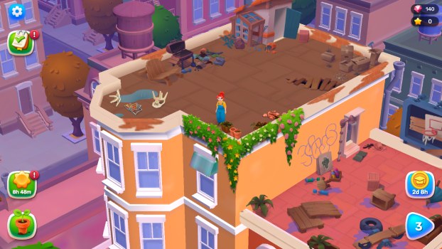 Từng bước mở khoá cho khu vườn.