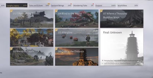 Nhiệm vụ Jianghu Legacy