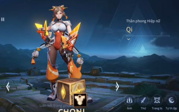 Qi Thần phong Hiệp nữ