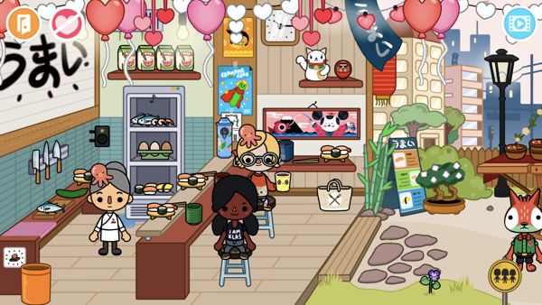 Cách điều khiển trong Toca Life World