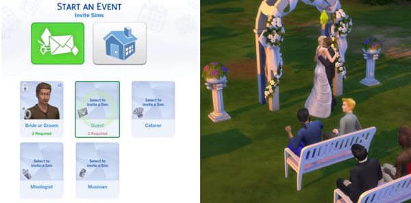 Sử dụng tính năng kết hôn