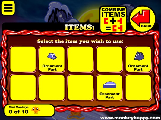 Ghép hoặc sử dụng các vật phẩm.