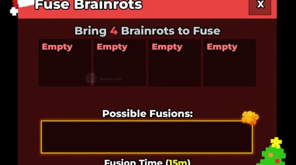 Santa Fusion Machine hoạt động ra sao trong Steal A Brainrot?