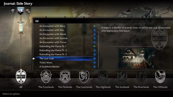 Cách hoàn thành Last Cask trong Octopath Traveler 0