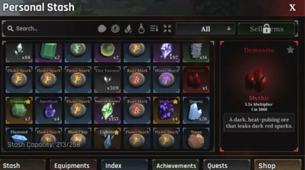 Cách lấy Demonite Key trong The Forge