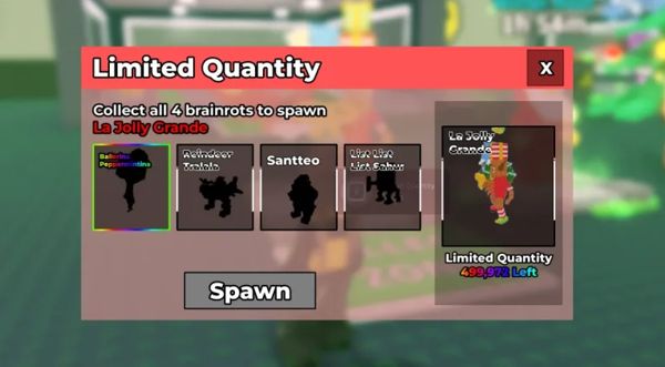 Cách lấy La Jolly Grande trong Steal a Brainrot