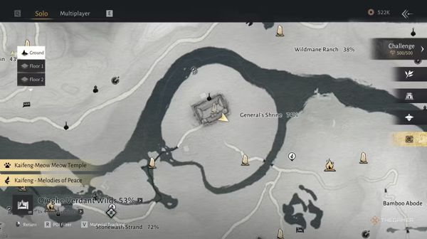 Hướng dẫn tìm vị trí của Fu Lushou