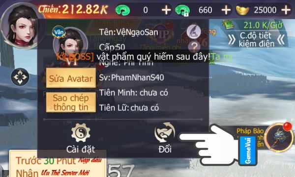 CHọn Đổi