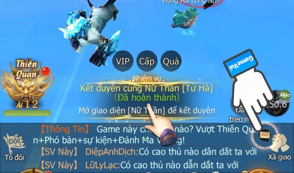 Chạm vào lá thư