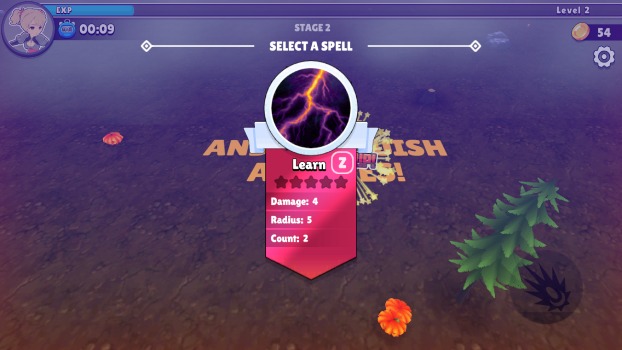 Mở khoá các kỹ năng.