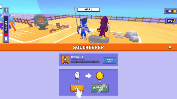 Nâng cấp nhân vật của bạn.