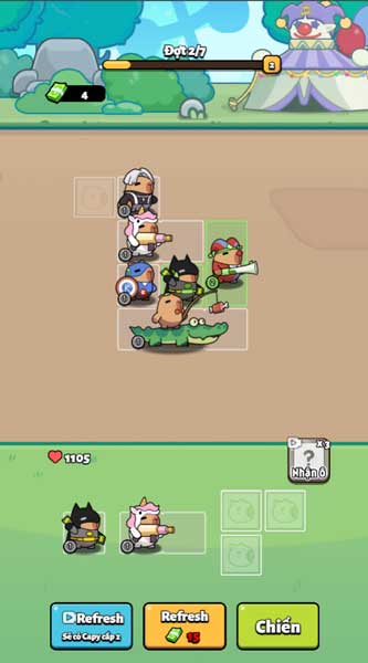 Chơi game Capybara vs Zombie - GameVui